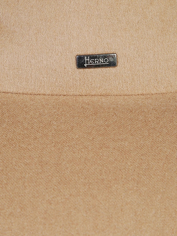 Beige High-Neck Padding