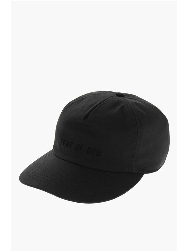 Solid Color Cap with Tone-on-Tone Logo Cap
