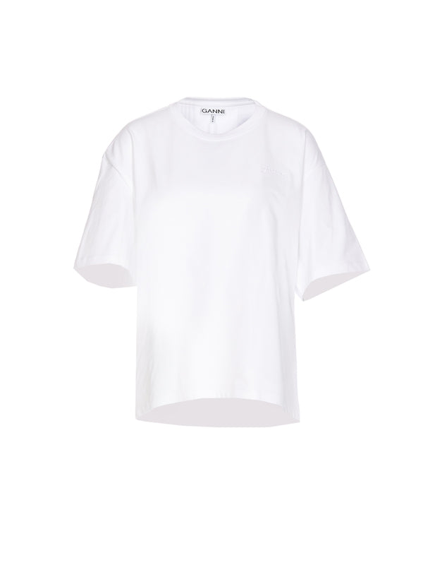 Logo Tie Detail Short Sleeve T-Shirt