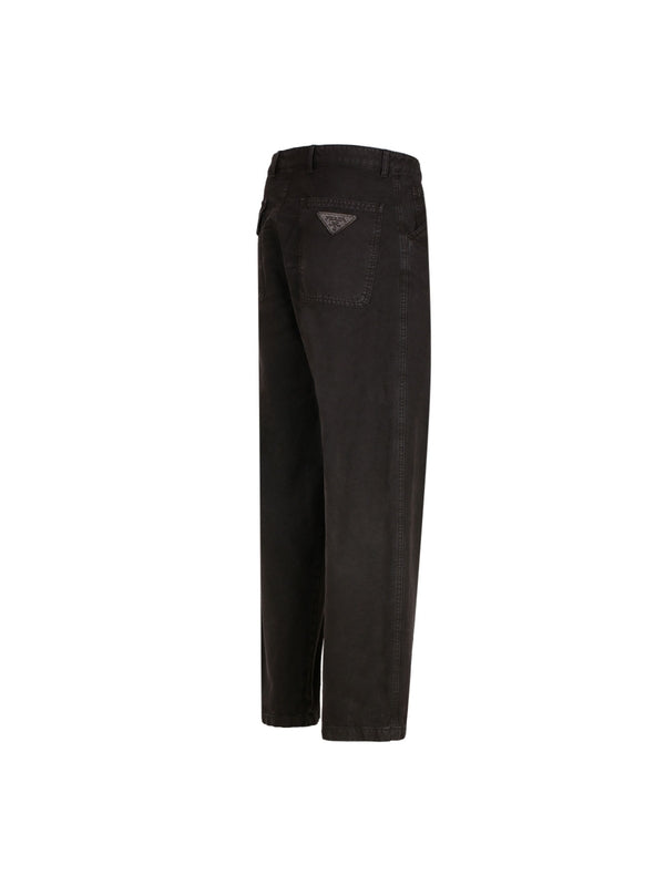 Triangle Patch Pocket Pants