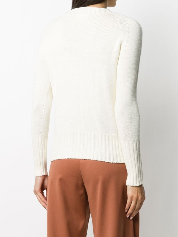 Drumohr White Knitted