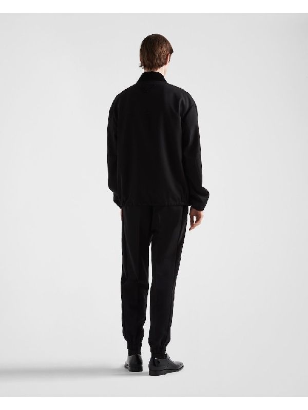 Virgin Wool Jogger Pants