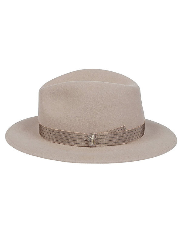 Bow Band Wool
  Cashmere Fedora Hat