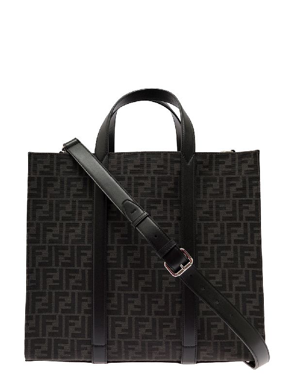 Allover FF
  Jacquard Fabric Tote Bag