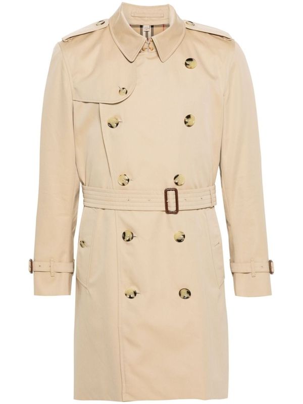 Belt Cotton Trench
  Coat