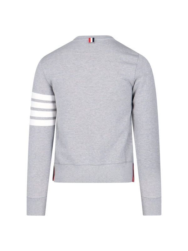 4-Bar Cotton Sweatshirt