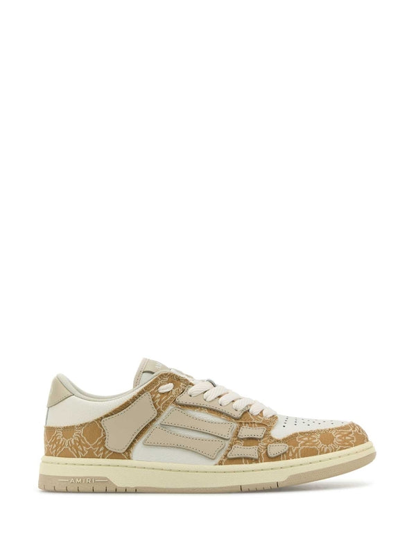 Amiri Beige Low Top Sneakers