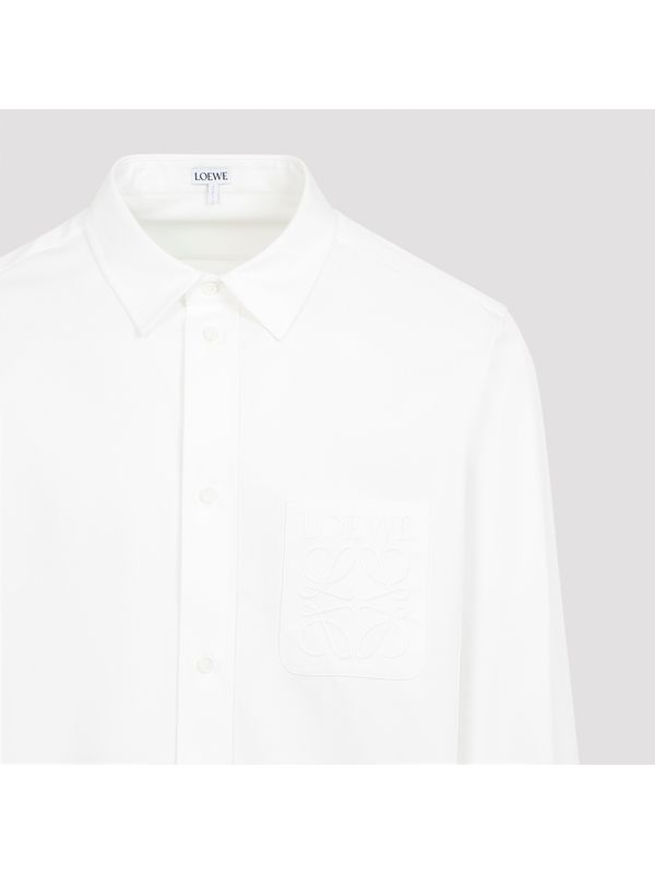 Anagram 口袋棉质衬衫