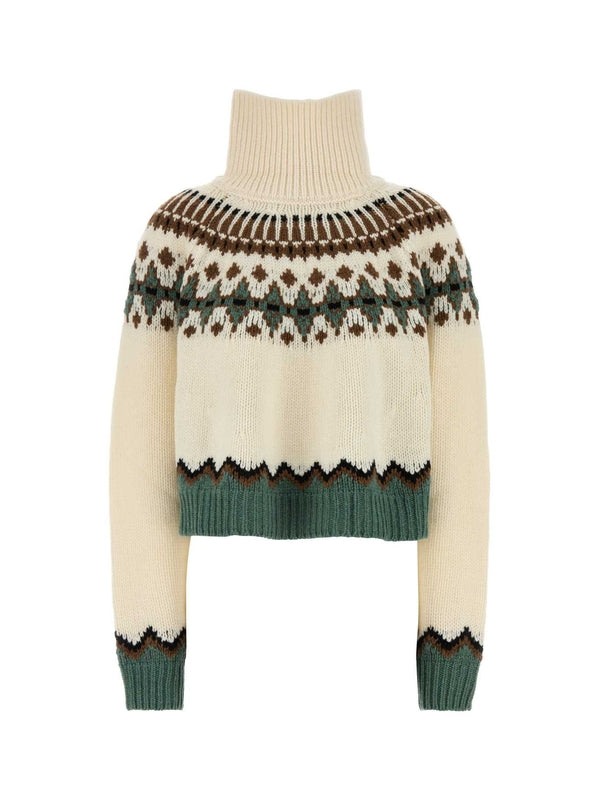 High Neck Wool
  Knit