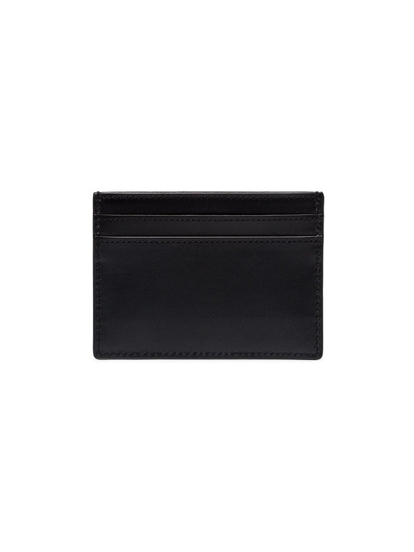Cassandra Logo Leather Card Wallet