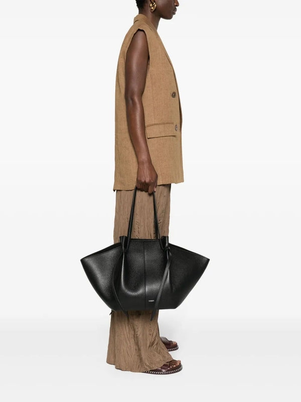 Yuzepi Black Shoulder Bag