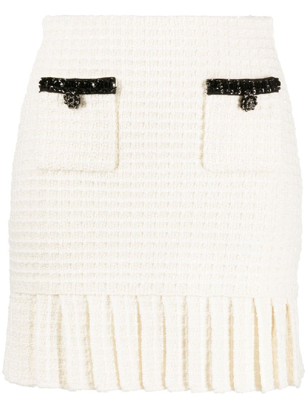 TEXTURED Knit
  Mini Skirt