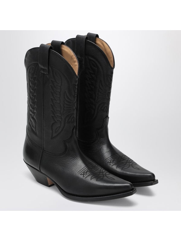 Mm6 Maison Margiela Black Middle Boots