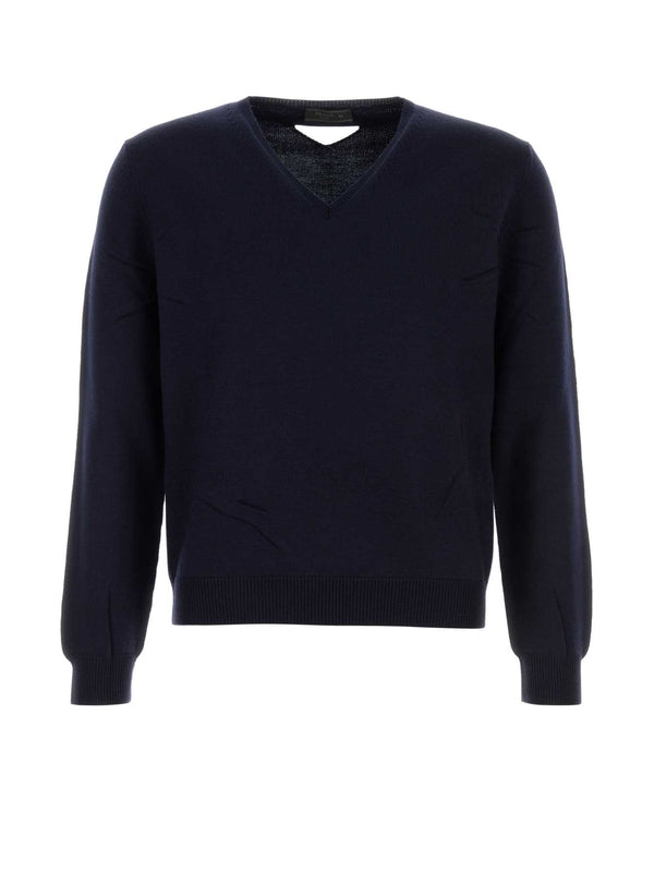 V-neck Wool Knit