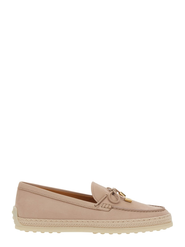 Tod'S Pink Loafers