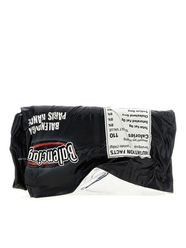 Balenciaga Chips Black Clutch Bags