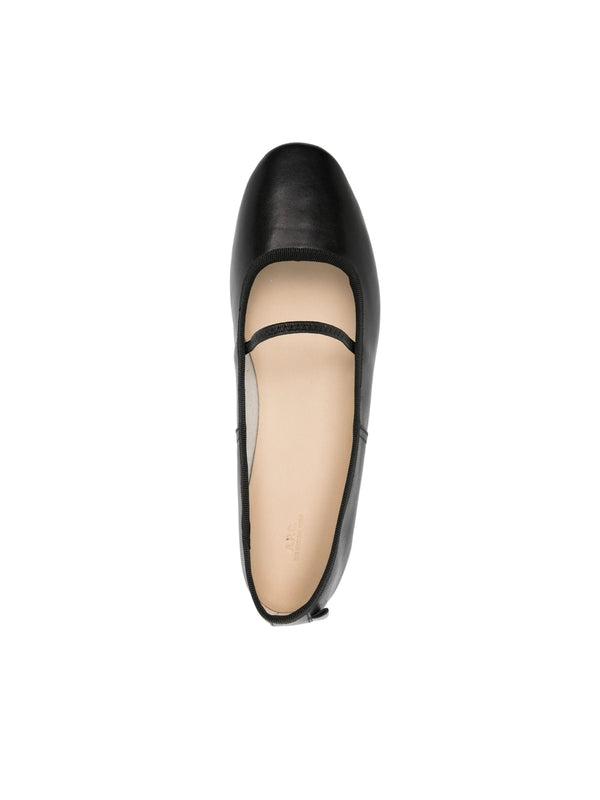 A.P.C. Black Flat Shoes