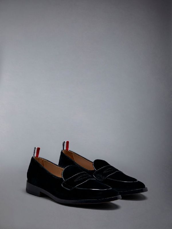 Velvet Flexible Penny Loafers