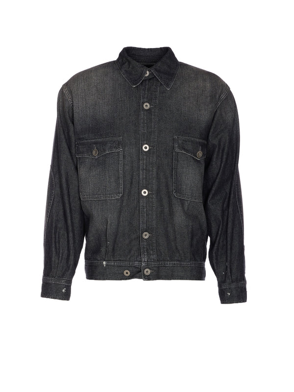 Maison Margiela Black Trucker Jacket