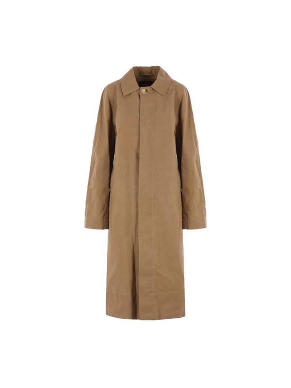 Pearl Button Cotton Coat