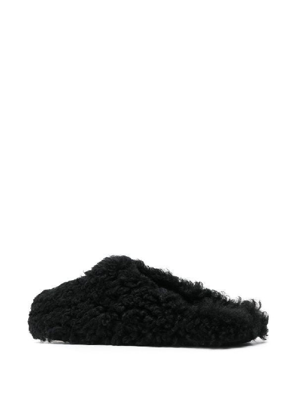 Shearling Calfskin Mule Loafer