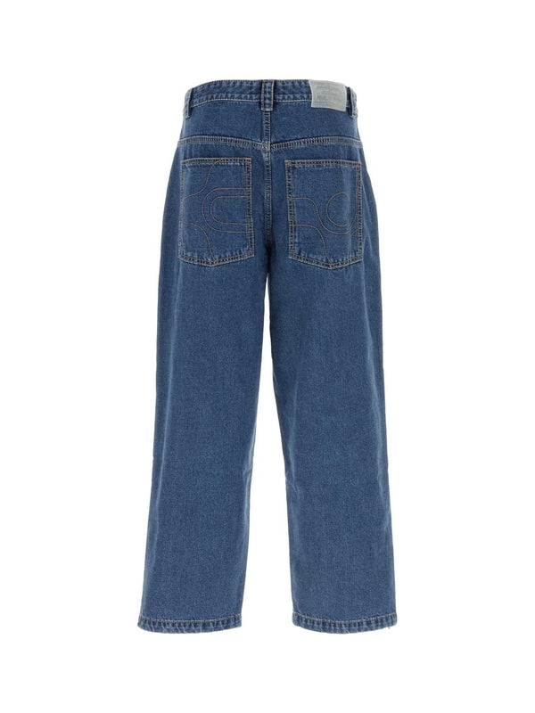 Eytys Blue Denim Pants