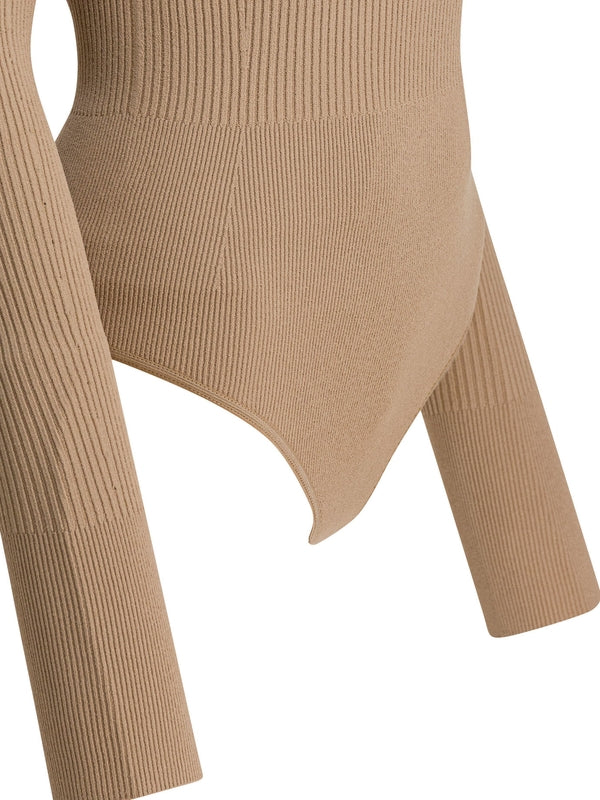Alaia Beige Body Suits