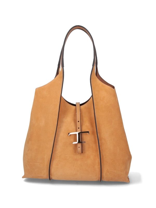 Tod'S Brown Tote Bags