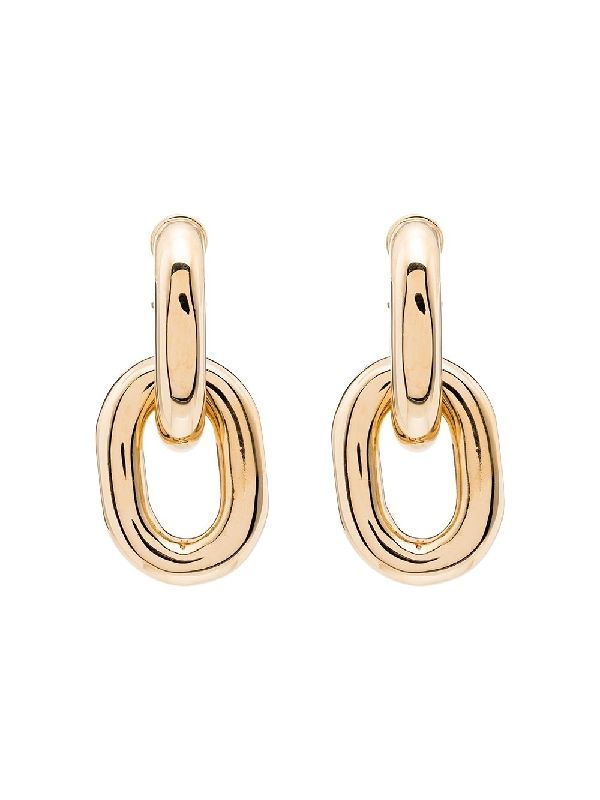 Xl Link Double Hoop Earrings