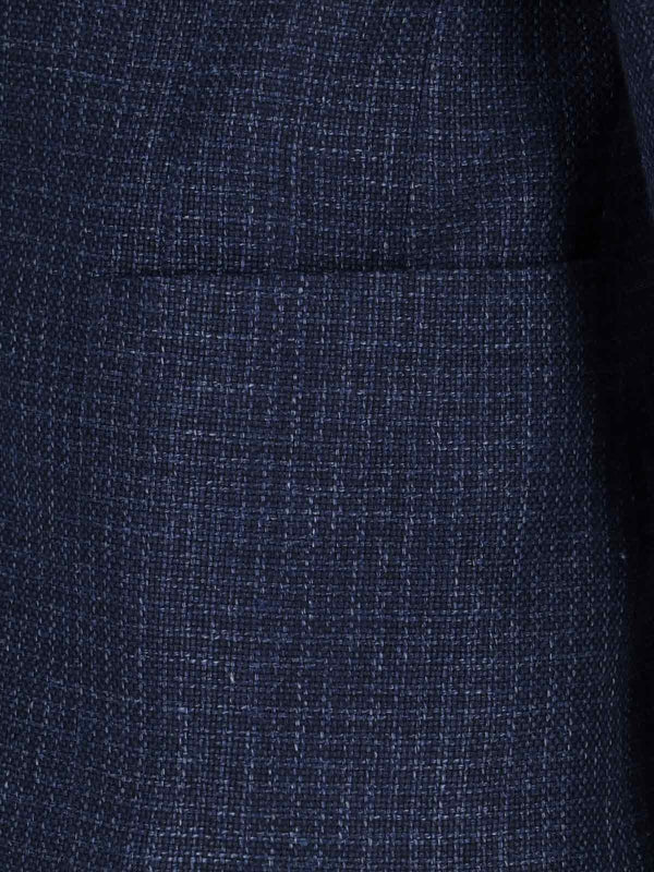 Wool Linen Single Tailored Jacket
