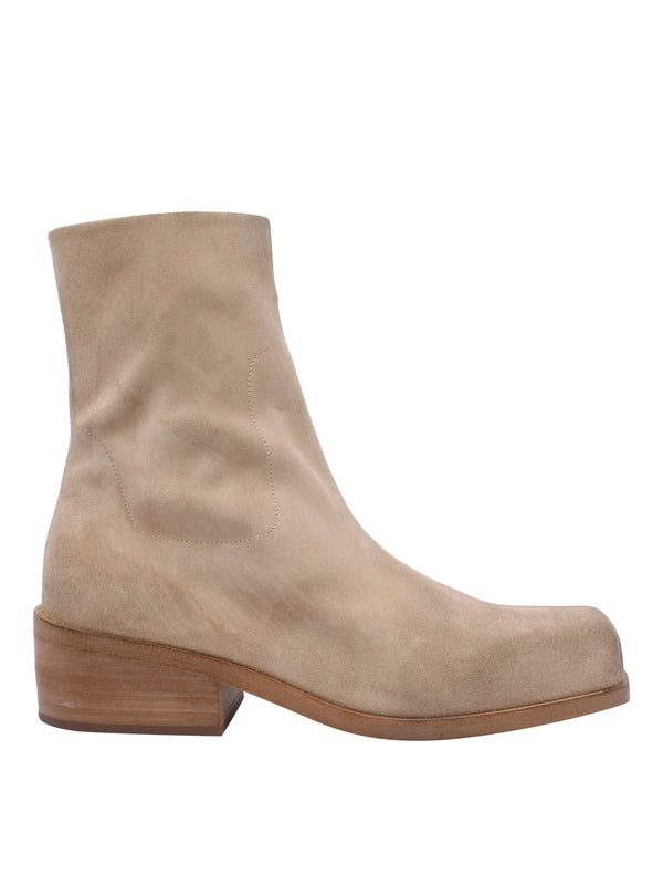 Marsell Beige Ankle Boots