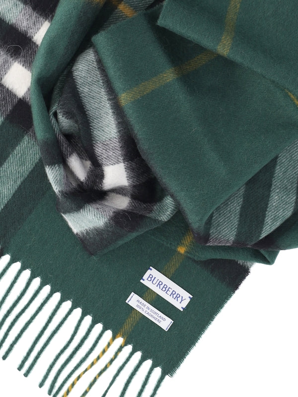 Check Pattern Cashmere Muffler