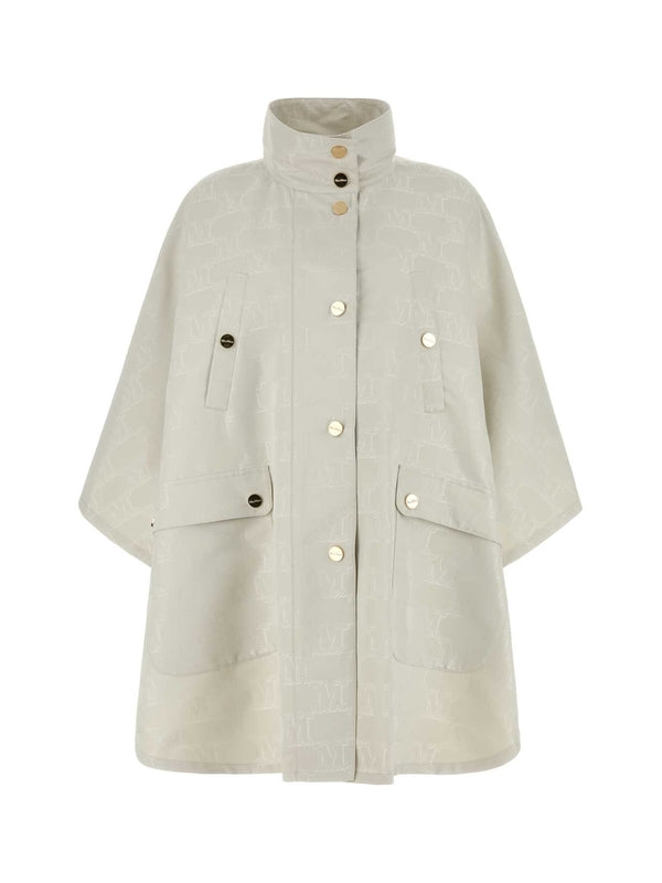 All-Over Monogram High-Neck Jacket