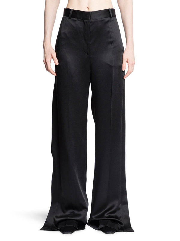 Viscose Blend Wide Pants