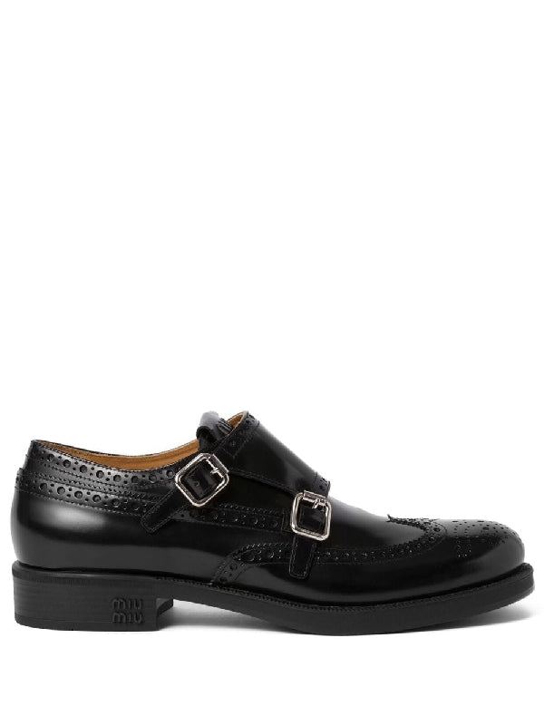 Church's Brogue Monk Strap Shoes