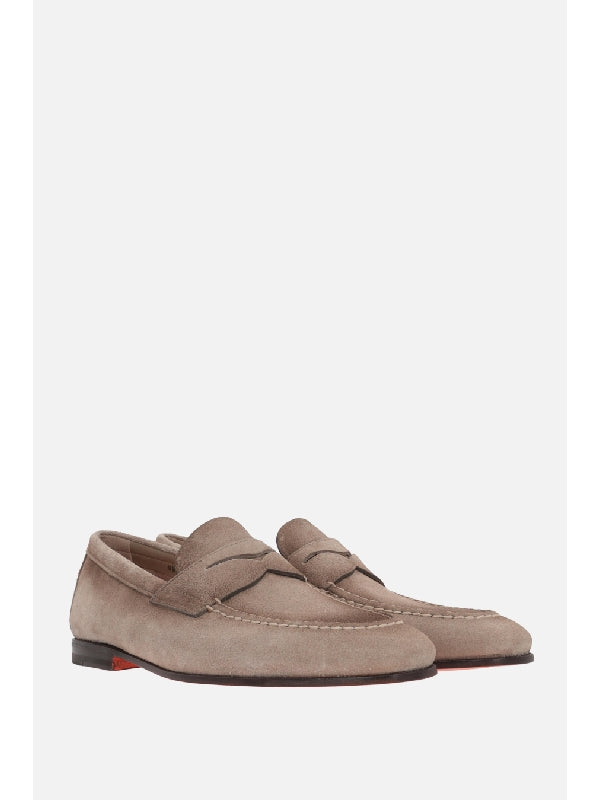 Suede Penny Loafer