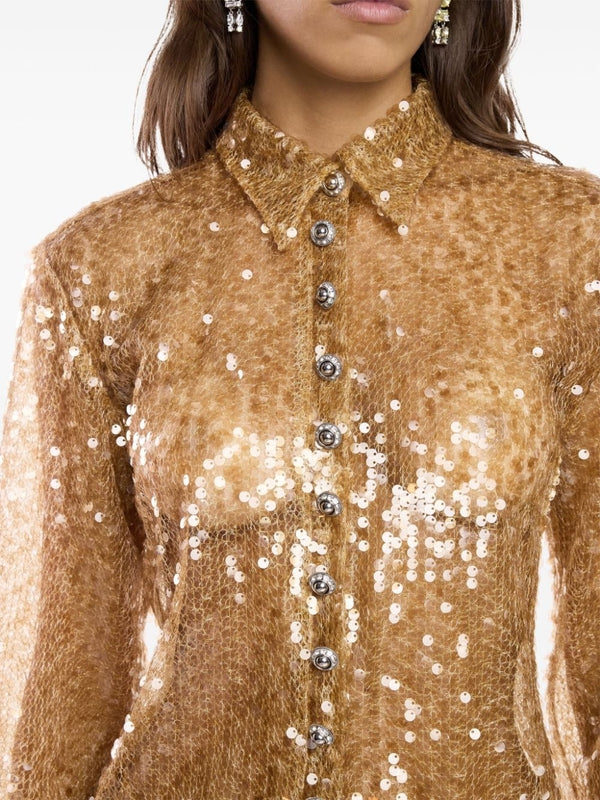 Allover Sequin Shirt