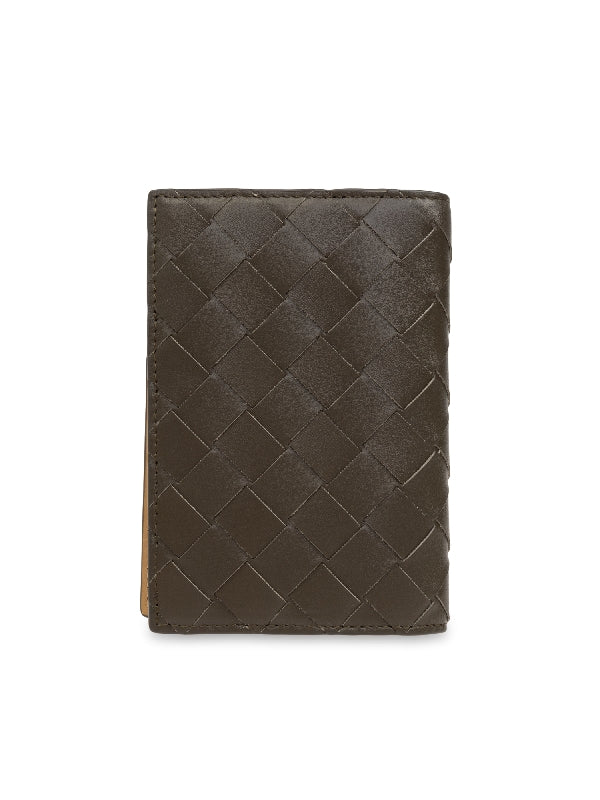 Intrecciato Leather Passport
  Case