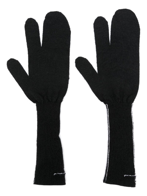 Stitch Wool Gloves