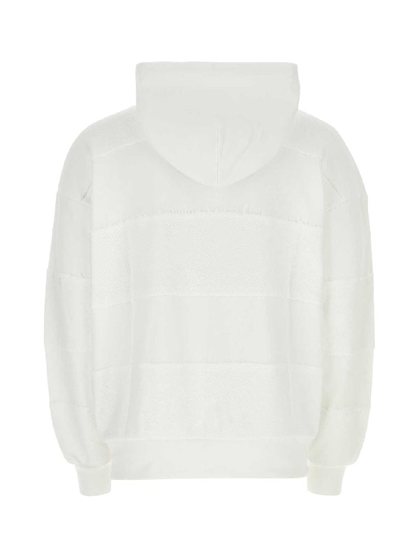 SWEATSHIRTS 6017AJ006 WHITONALSTR White Hoodies