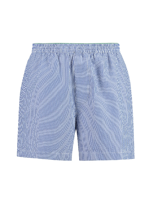 Pinstripe Swim Shorts