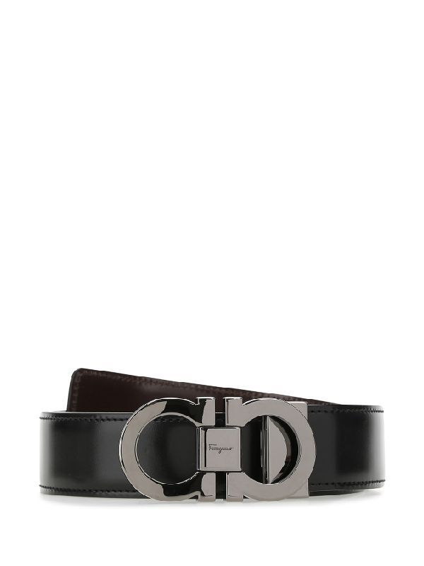 BELT 679535644557 NEROAUBURN Black Leather Belts