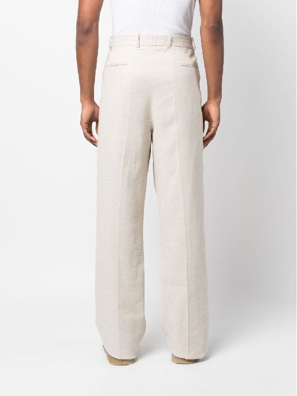 Linen Twill Tailored Pants