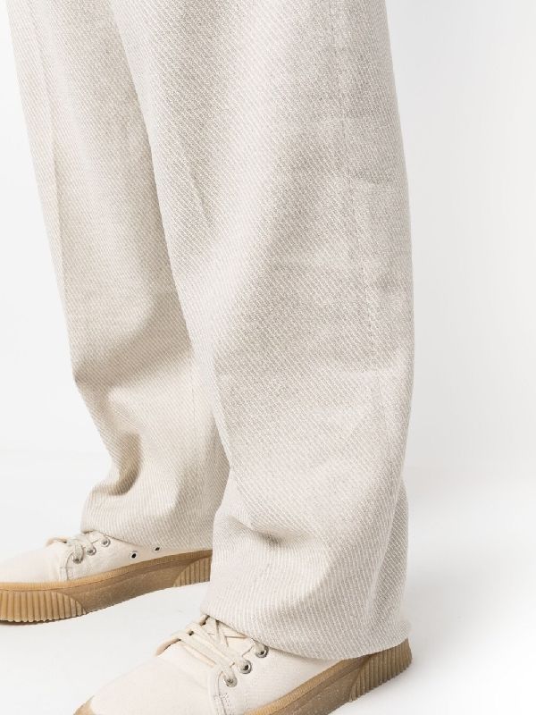 Linen Twill Tailored Pants