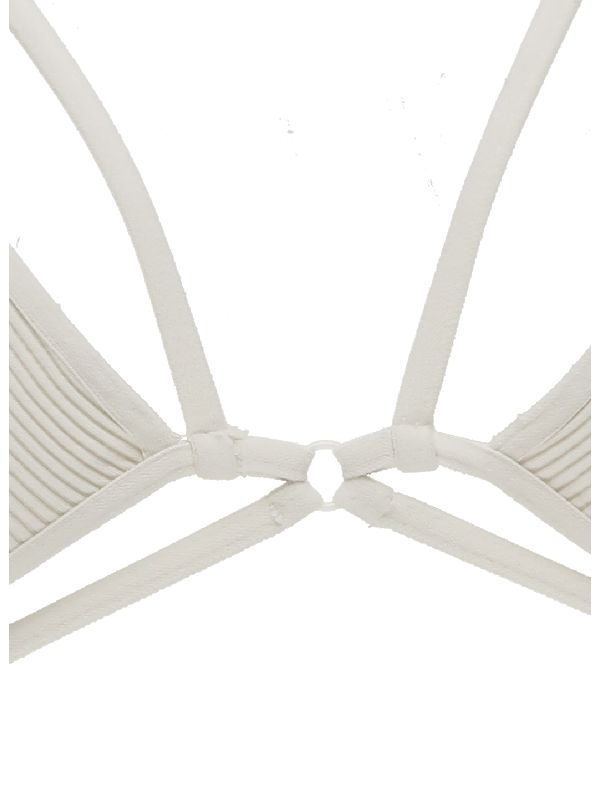 Strappy Rib Jersey Bra