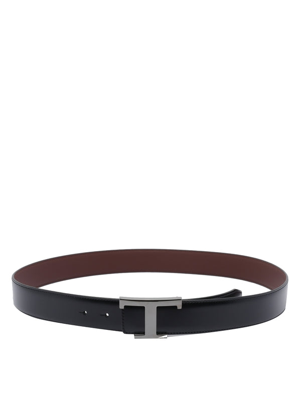Tod'S Black Leather Belts