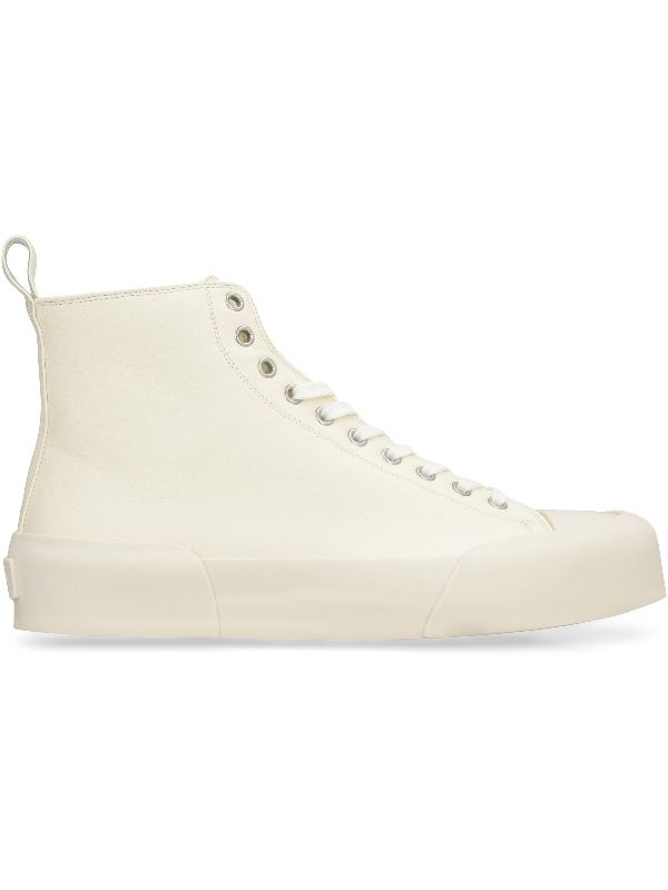 High-Top Canvas Sneakers