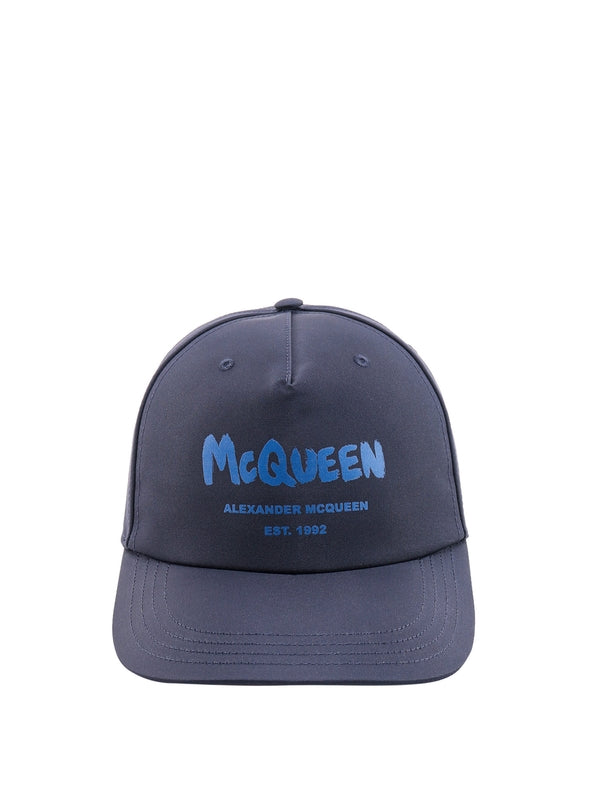 Alexander Mcqueen Navy Cap