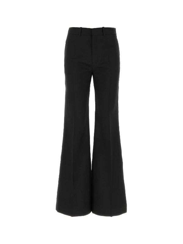 Wool Silk Tailored Pants