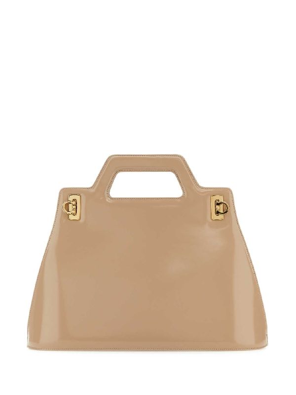 Wanda Gancini Buckle Tote Bag